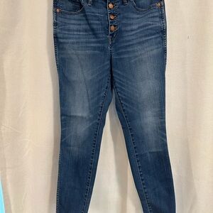 Madewell Blue High Rise Jeans with Vintage Appeal